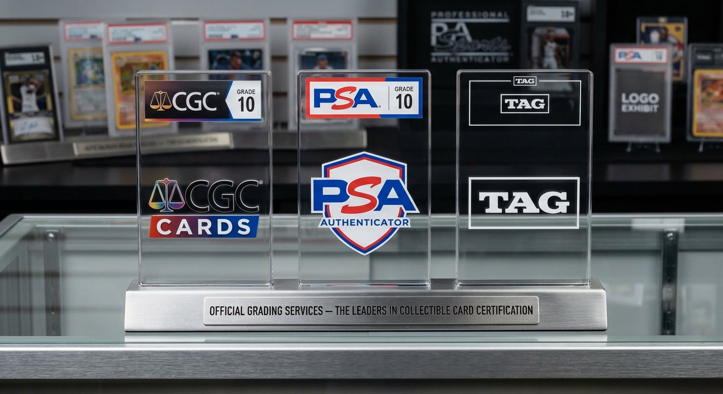 มูลค่าการ์ดโปเกมอนที่ผ่านการเกรด: เทียบ PSA, CGC และ TAG