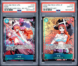 SET 2 PSA 10 GEM MINT JAPANESE ONE PIECE 2022/23 Nami OP02-036 ALT ART&SR SEQUEN