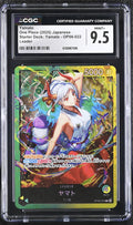 CGC 9.5 MINT+ JAPANESE ONE PIECE 2025 Yamato OP06-022 SD: Green/Yellow Yamato