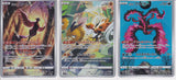 Set 3 Japanese Pokemon 182/172 188/172 190/172 Galarian Zapdos Moltres S12a NM